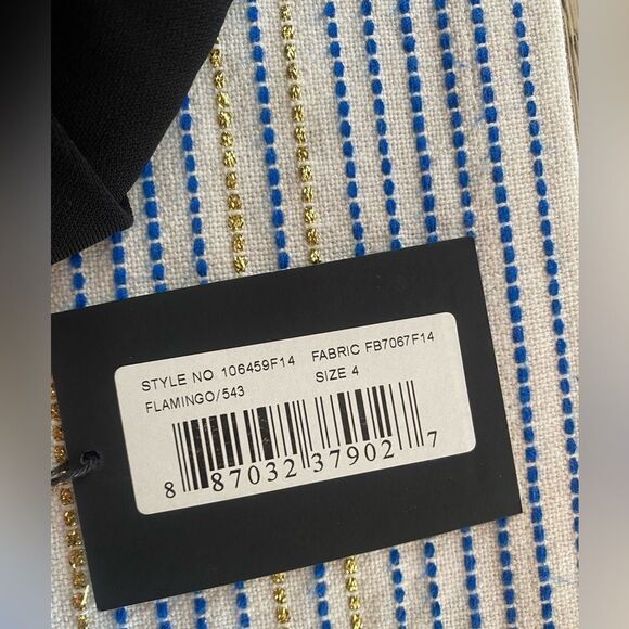 ALEXANDER WANG MIDI DRESS Black/pink Viscose Sleeveless Sz 4 NWT - Picture 14 of 16